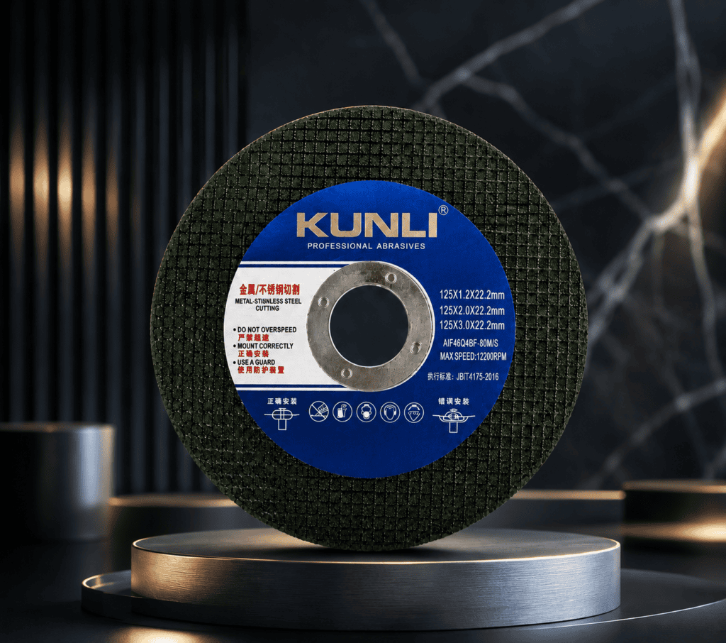 Resin Bonded Cutting Disc Abrasive Cut‑Off Wheel for Angle Grinder, for Metal Stainless Steel Industrial Cutting - Cutti...