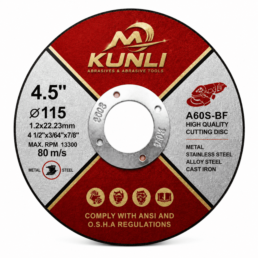 Durable Resin Cutting Disc, High Precision Burr-Free Metal Cutting Wheel for Industrial Dry Cutting - Cutting Disc - zhine...