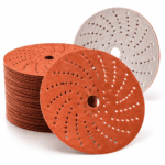 5-6 Inch Dust Free Mesh Hook and Loop Sanding Discs, Open Net Anti-Clog Sandpaper for Auto Body Repair & Woodworking ...