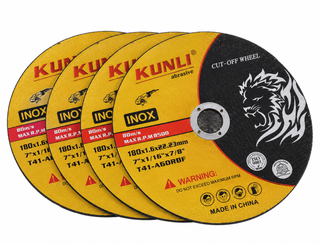 Professional Cutting Disc for Metal & Stainless Steel – High-Speed Ultra Thin Abrasive Cut-Off Wheel for Angle Grin...