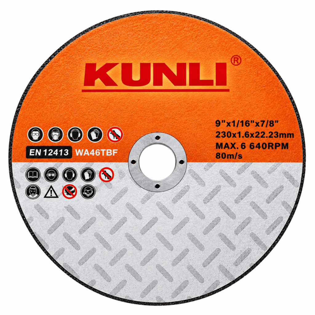 Heavy-Duty Cutting Disc for Metal & Stainless Steel – Reinforced Resin Abrasive Cut-Off Wheel for Fast Clean Cuttin...