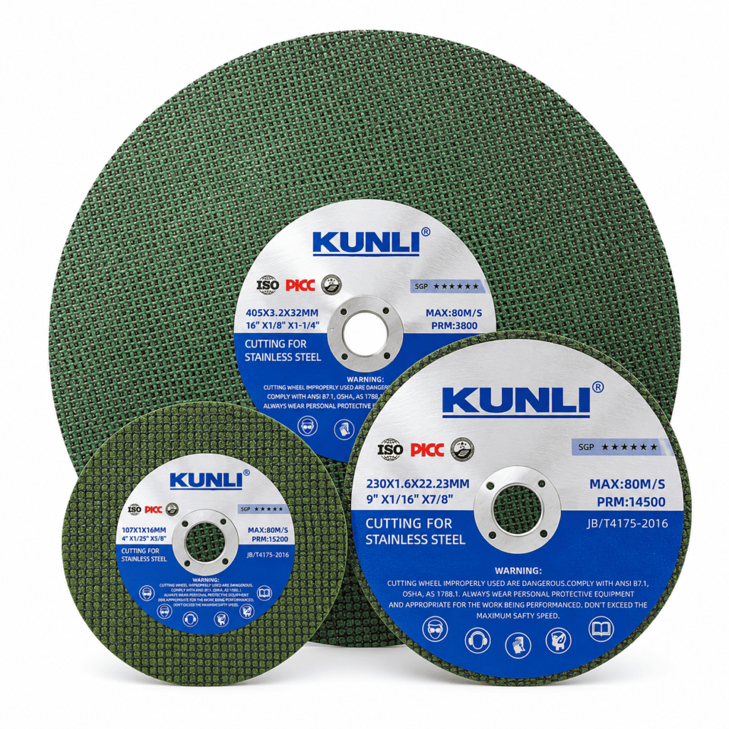 Professional Cutting Disc for Stainless Steel & Metal | High-Speed Abrasive Cutting Wheel for Angle Grinder, Long Lif...