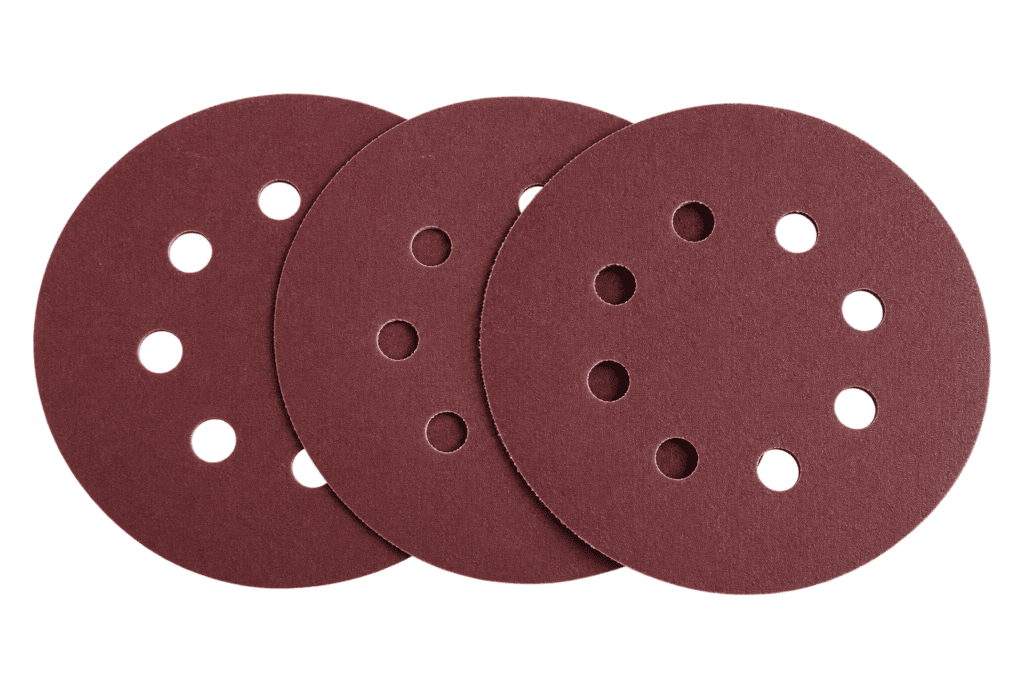 Professional Multi-Hole Sanding Disc for Random Orbital Sander – Hook & Loop Abrasive Disc for Woodworking, Metal P...