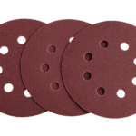Professional Multi-Hole Sanding Disc for Random Orbital Sander – Hook & Loop Abrasive Disc for Woodworking, Metal P...