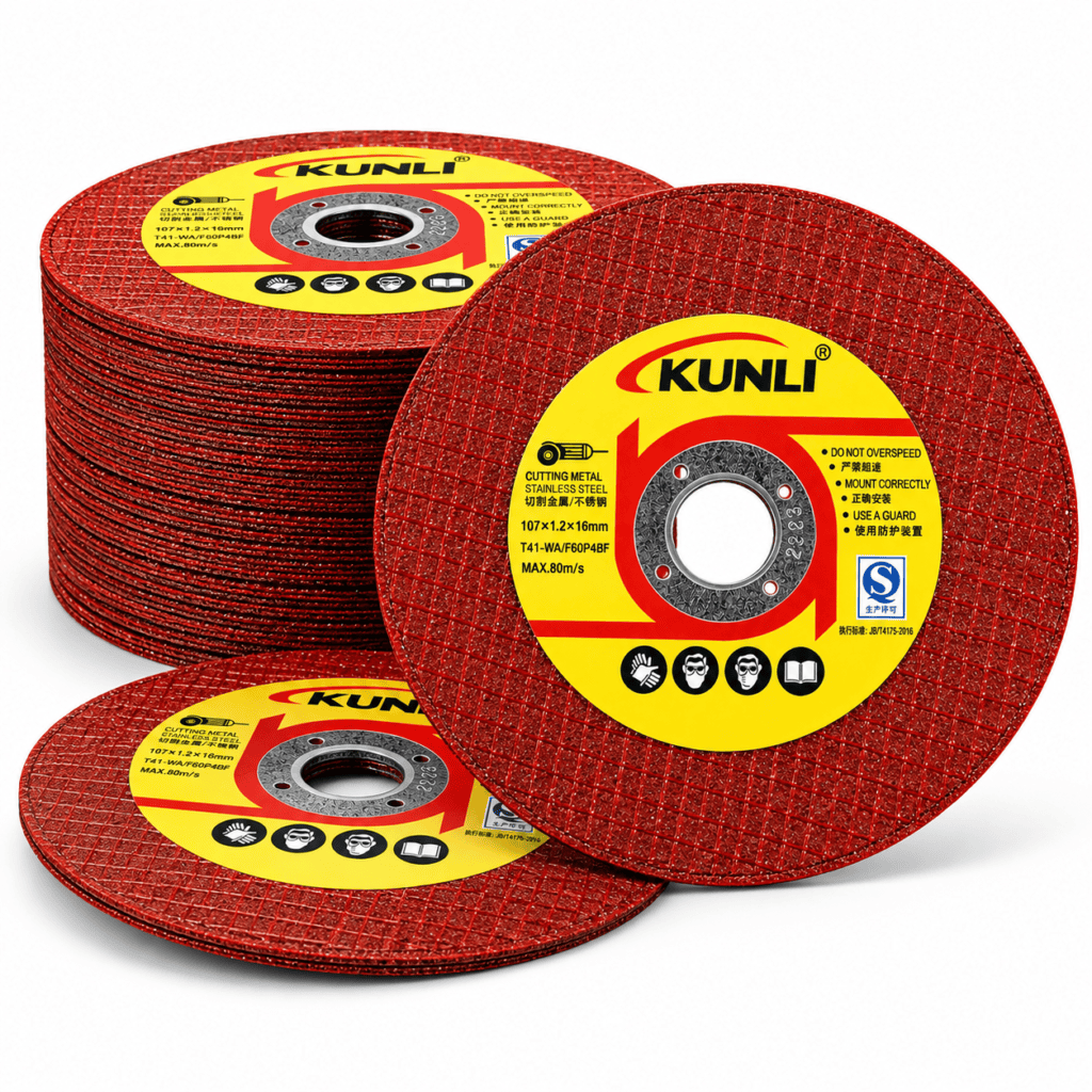 High Performance Cutting Disc for Metal & Stainless Steel – Ultra Thin Abrasive Cutting Wheel for Angle Grinder, OE...