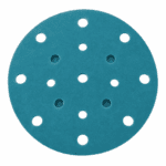 Hook & Loop Sanding Disc with Dust Extraction Holes for Orbital Sander – High Performance Abrasive Sandpaper Disc f...
