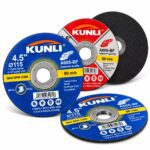 Abrasive Thin Cutting Discs, Metal & Stainless Steel Cutting Wheels for Angle Grinder Metal Cutting and Slotted Proce...