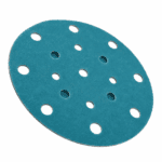 Hook & Loop Sanding Disc with Dust Extraction Holes for Orbital Sander – High Performance Abrasive Sandpaper Disc f...