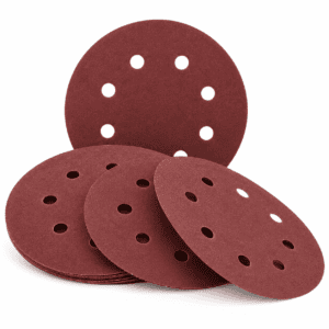 Professional Multi-Hole Sanding Disc for Random Orbital Sander – Hook & Loop Abrasive Disc for Woodworking, Metal P...
