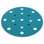 Hook & Loop Sanding Disc with Dust Extraction Holes for Orbital Sander – High Performance Abrasive Sandpaper Disc f...