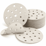 High Performance Hook & Loop Sanding Disc with Dust Extraction Holes – Abrasive Sandpaper Disc for Wood, Metal, Aut...