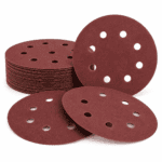 Professional Multi-Hole Sanding Disc for Random Orbital Sander – Hook & Loop Abrasive Disc for Woodworking, Metal P...