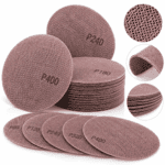 Premium Hook & Loop Sanding Disc for Wood, Metal & Automotive – High Performance Abrasive Sandpaper Disc for O...