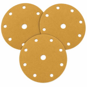 5-6 Inch Hook and Loop Mesh Sanding Discs, Dust-Free Anti-Clog Net Sandpaper for Auto Body, Wood, Drywall and Composites D...