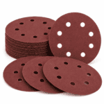 Professional Multi-Hole Sanding Disc for Random Orbital Sander – Hook & Loop Abrasive Disc for Woodworking, Metal P...