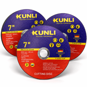 High Performance Abrasive Cutting Disc for Metal Stainless Steel and Aluminum | Heavy Duty Resin Bonded Angle Grinder Cutt...