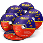 High Performance Abrasive Cutting Disc for Metal Stainless Steel and Aluminum | Heavy Duty Resin Bonded Angle Grinder Cutt...